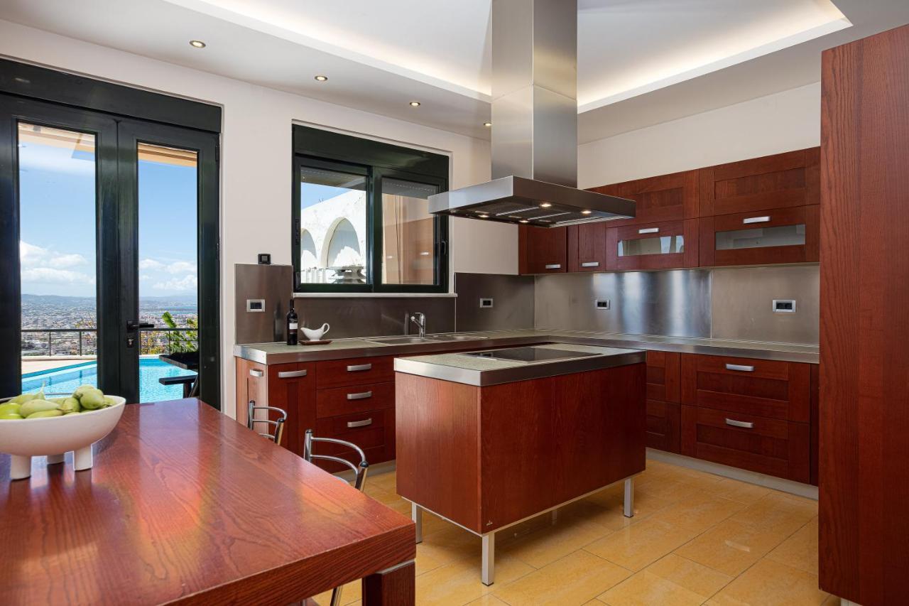 וילה View - Heated Pool & Gym - Majestic Views - 5 Min Drive From Center