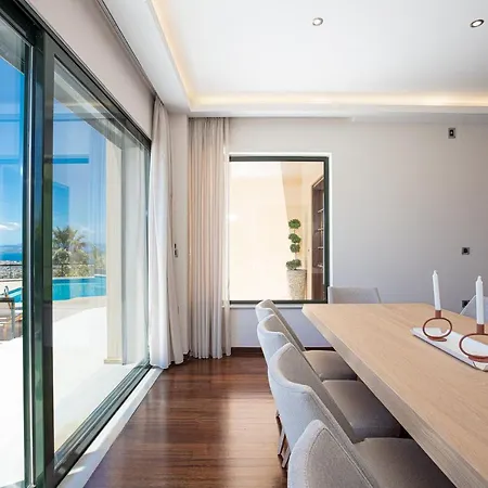 Villa City View - Heated Pool & Gym - Majestic Views - 5 Min Drive From Center Chania  Exterior foto